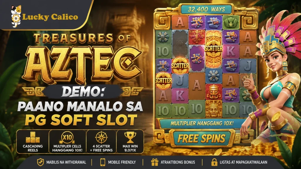 Treasures of Aztec Demo: Paano Manalo sa PG Soft Slot