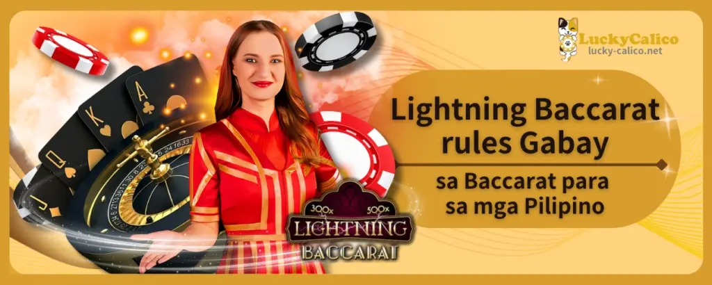 Lightning Baccarat rules Gabay sa Baccarat para sa mga Pilipino