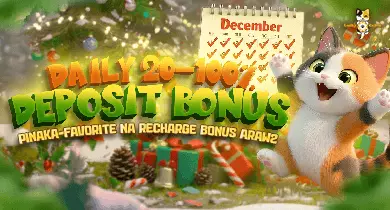 Calico Daily Deposit Bonus Guide para sa 20%–100% Rewards