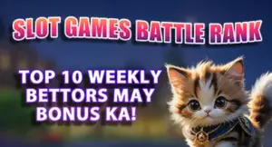Slot Games Battle Rank: Compete & Win 100 Weekly Points!